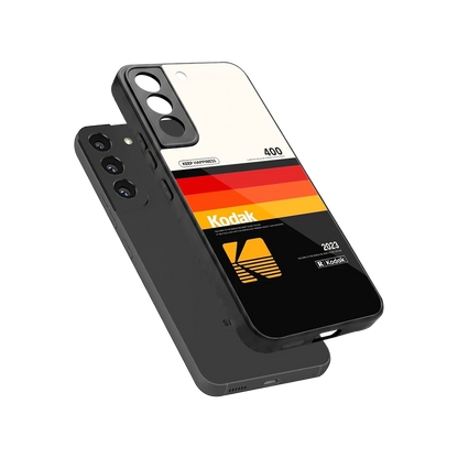Keep Happiness sleek samsung galaxy s22 cover with tempered glass back and TPU edges