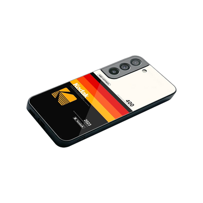 Keep Happiness stylish phone case for samsung galaxy s22 | glossy glass and slim fit