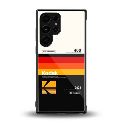 Keep Happiness back phone cover | glass case for samsung galaxy s23 ultra