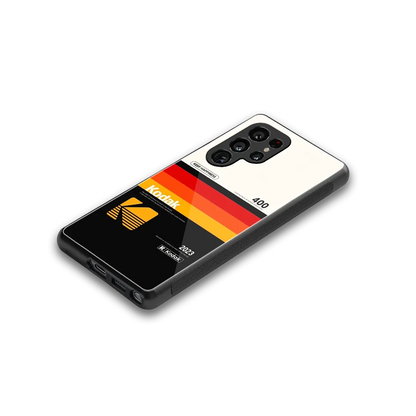 Keep Happiness stylish phone case for samsung galaxy s25 ultra | glossy glass and slim fit