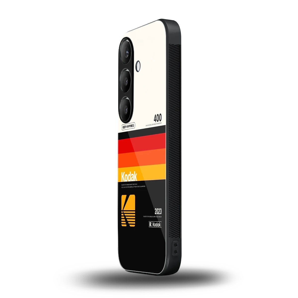 Keep Happiness samsung galaxy s23 fe mobile cover | shockproof glass phone case