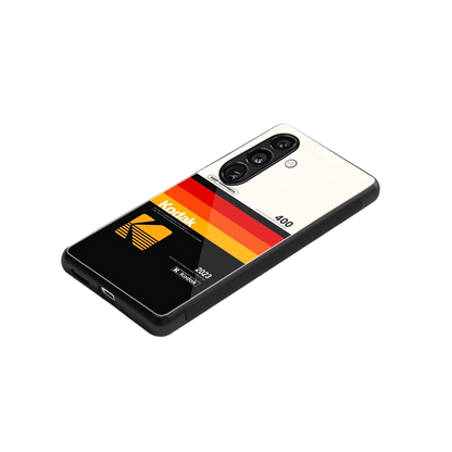Keep Happiness stylish phone case for samsung galaxy s24 | glossy glass and slim fit