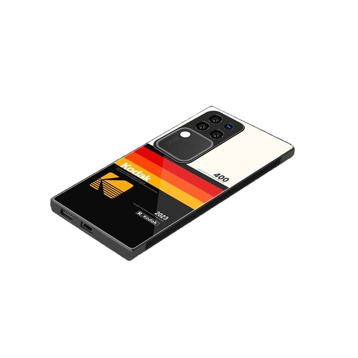 Keep Happiness stylish phone case forvivo v30 pro | glossy glass and slim fit