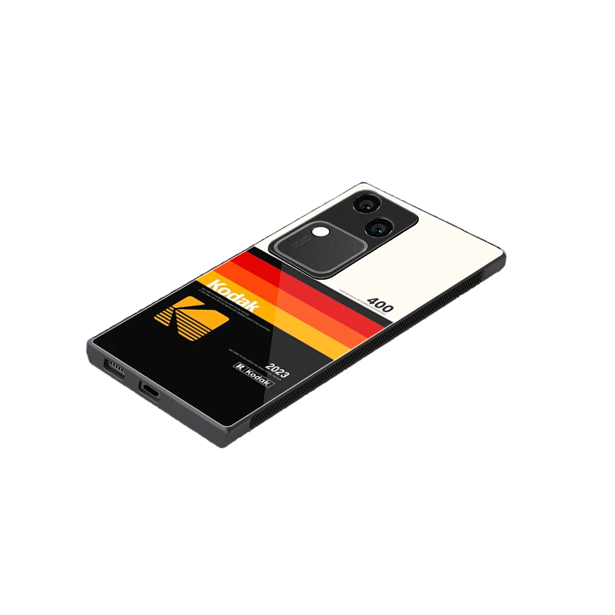 Keep Happiness stylish phone case for vivo v30 | glossy glass and slim fit