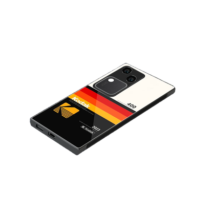 Keep Happiness stylish phone case for vivo v30 | glossy glass and slim fit