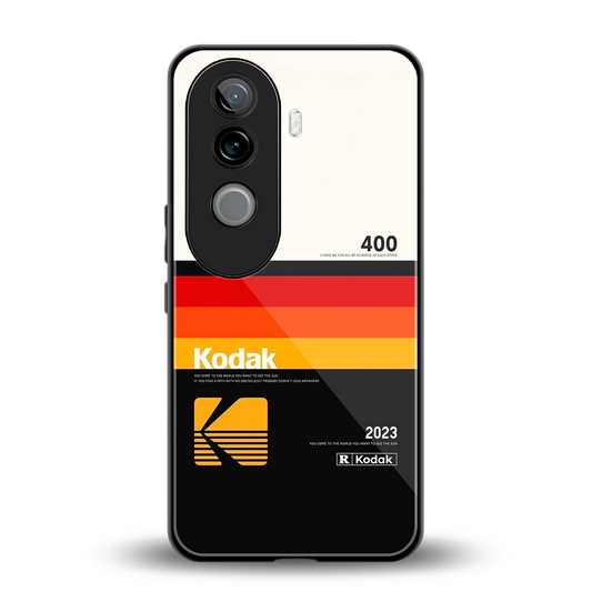 Keep Happiness back phone cover | glass case for vivo v40e