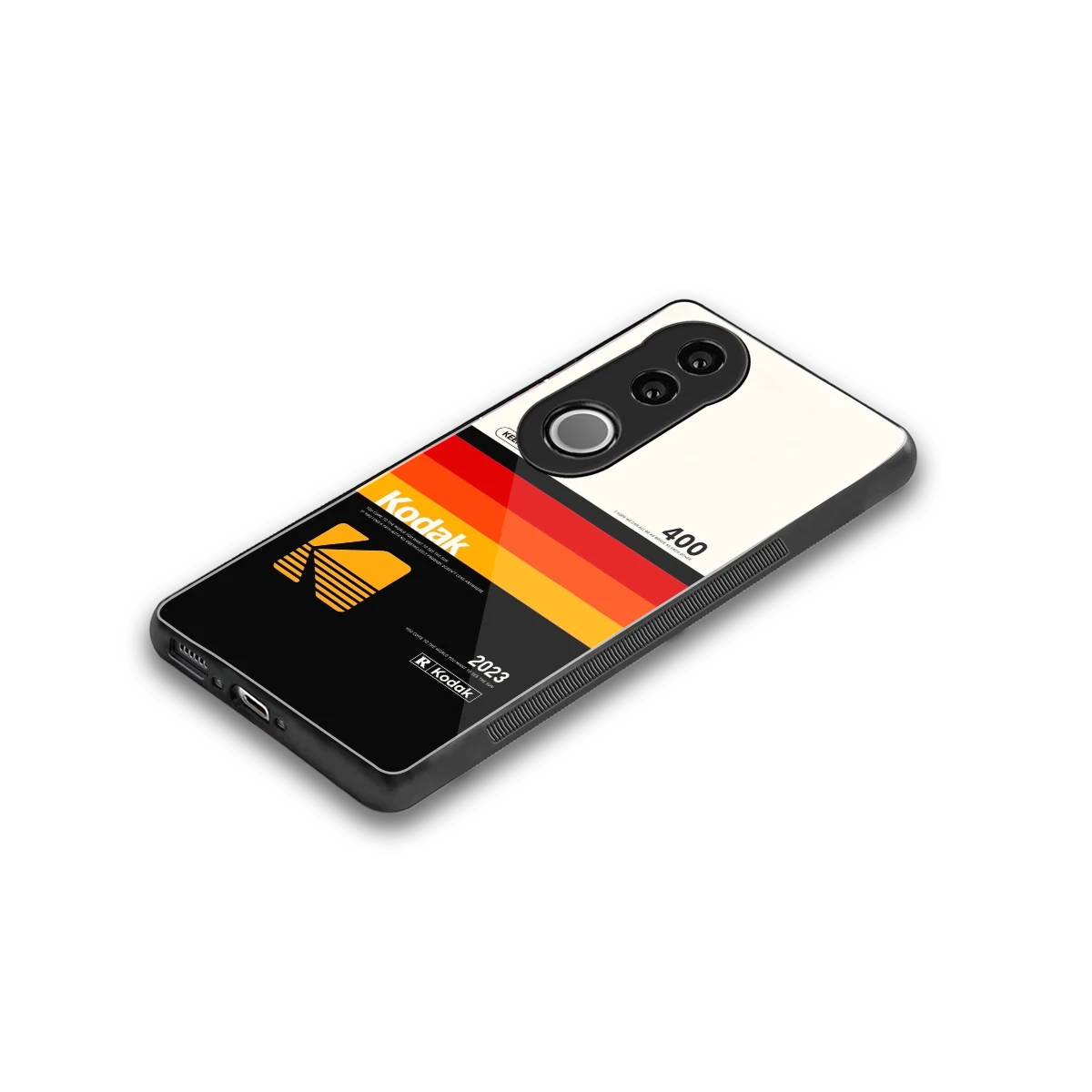 Keep Happiness stylish phone case for vivo v50 | glossy glass and slim fit