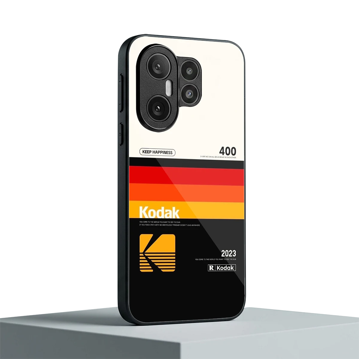 Keep Happiness vivo x200 fe mobile cover | shockproof glass phone case