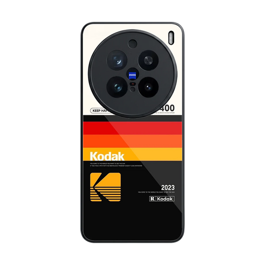 Keep Happiness back phone cover | glass case for vivo x200 pro