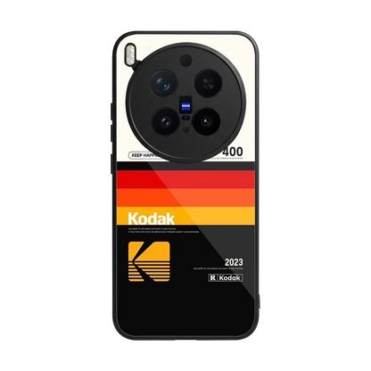 Keep Happiness back phone cover | glass case for vivo x300 pro