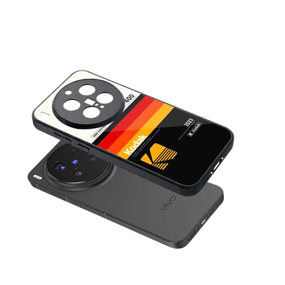 Keep Happiness sleek vivo x300 pro cover with tempered glass back and TPU edges
