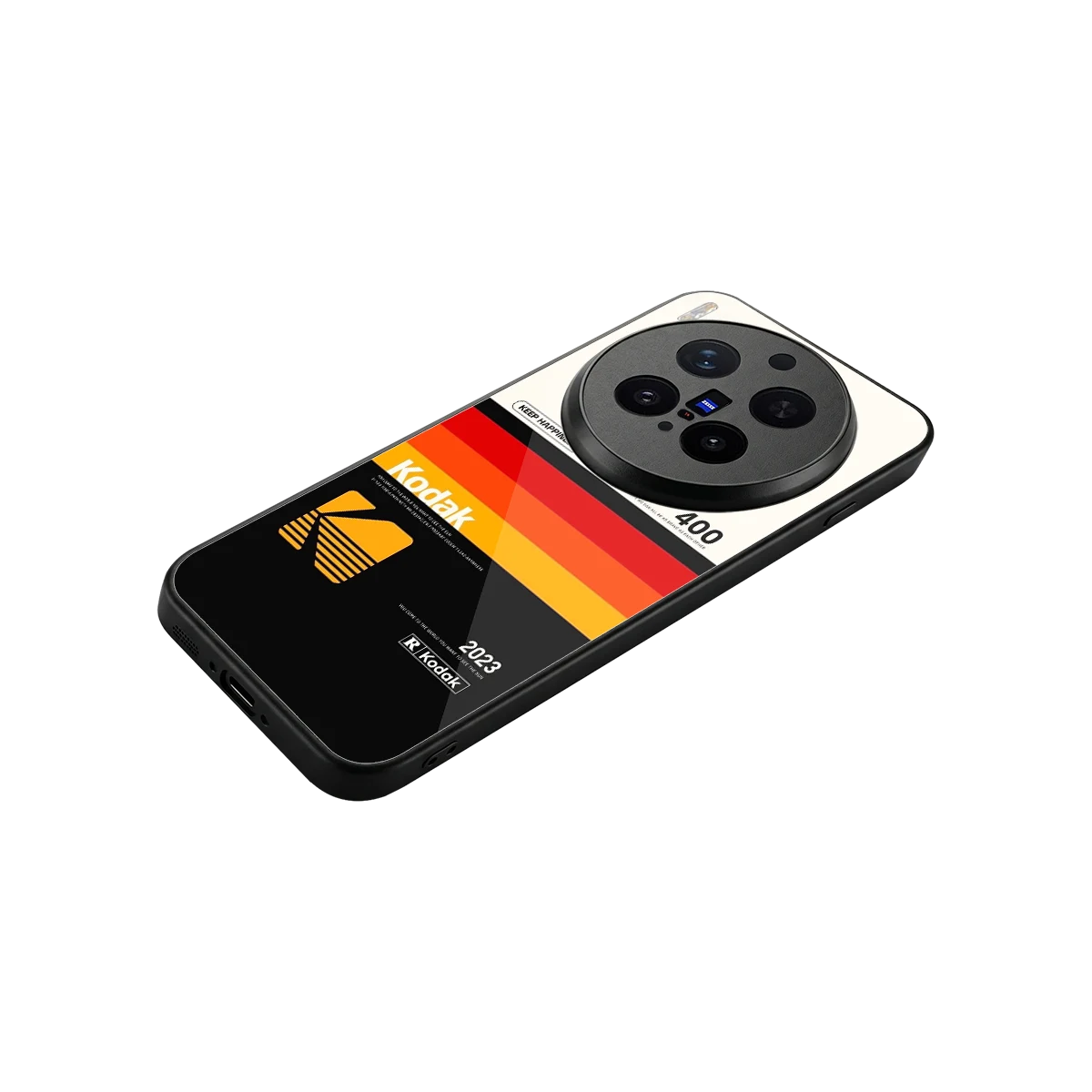 Keep Happiness stylish phone case for vivo x300 pro | glossy glass and slim fit