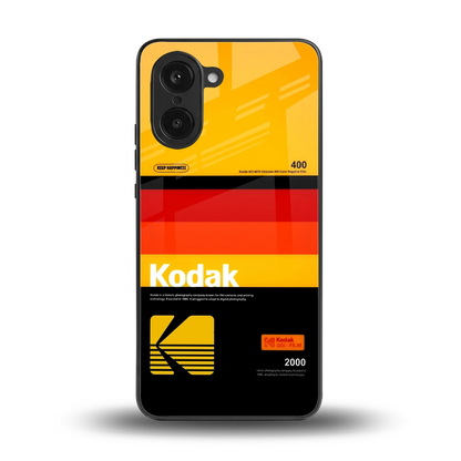 Keep Happiness Yellow back phone cover | glass case for oneplus nord ce5 5g