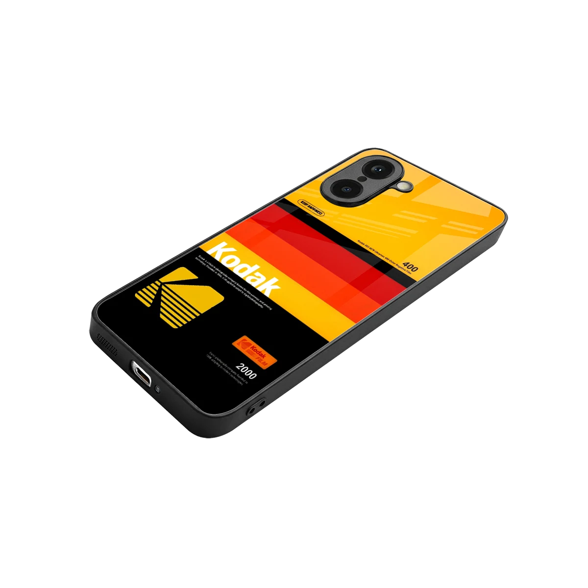 Keep Happiness Yellow stylish phone case for oneplus nord ce5 5g | glossy glass and slim fit