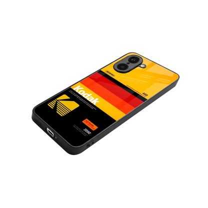 Keep Happiness Yellow stylish phone case for oneplus nord ce5 5g | glossy glass and slim fit