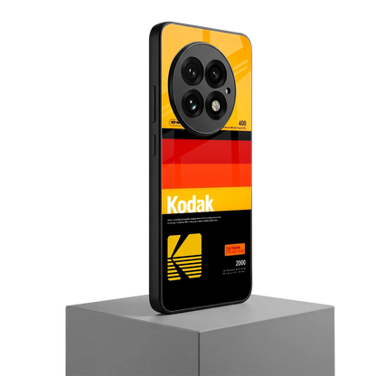 Keep Happiness Yellow oneplus 13 mobile cover | shockproof glass phone case