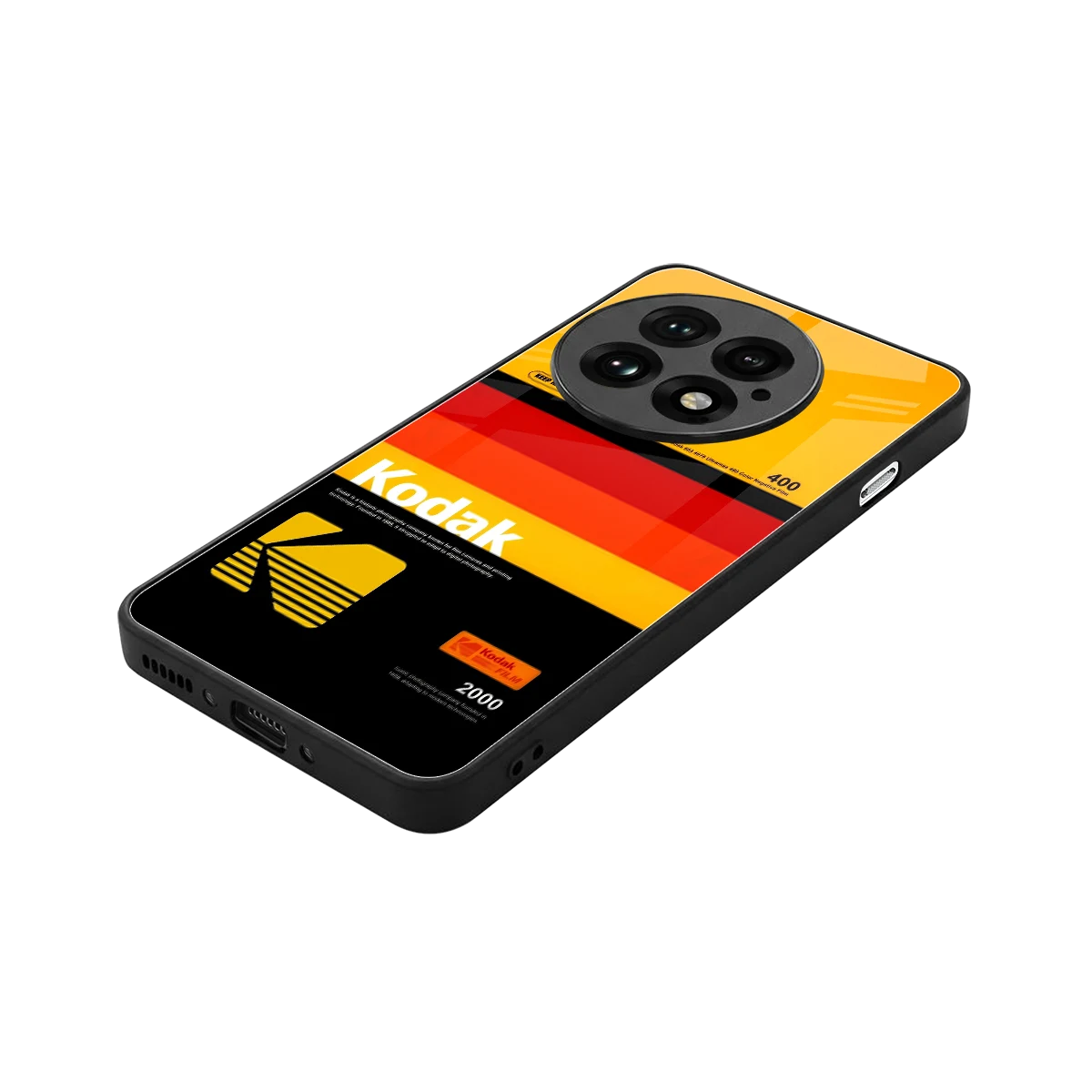 Keep Happiness Yellow stylish phone case for oneplus 13 | glossy glass and slim fit