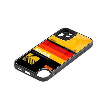 Keep Happiness Yellow stylish phone case for cmf nothing phone 2 pro | glossy glass and slim fit