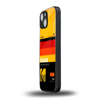 Keep Happiness Yellow iphone 13 mini mobile cover | shockproof glass phone case