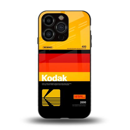 Keep Happiness Yellow back phone cover | glass case for iphone 12 pro