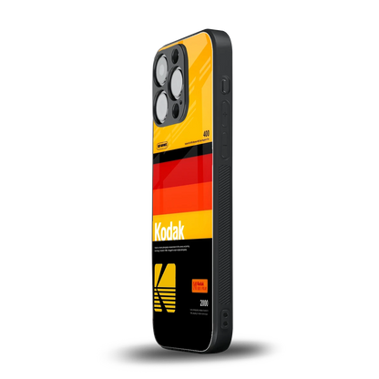Keep Happiness Yellow iphone 13 pro mobile cover | shockproof glass phone case