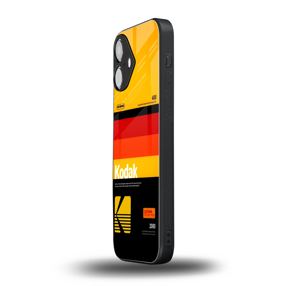 Keep Happiness Yellow Phone Case for Iphone 16 | Glass Case