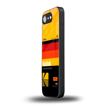 Keep Happiness Yellow iphone 17e mobile cover | shockproof glass phone case