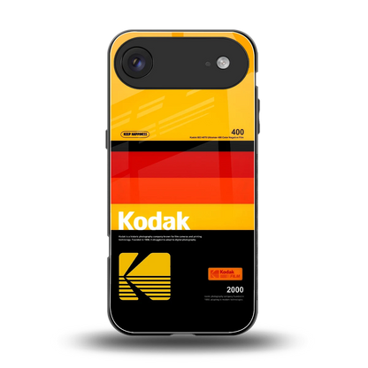 Keep Happiness Yellow back phone cover | glass case for iphone air