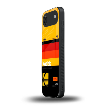 Keep Happiness Yellow iphone air mobile cover | shockproof glass phone case