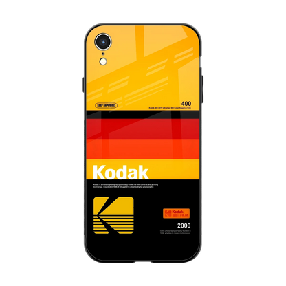 Keep Happiness Yellow back phone cover | glass case for iphone xr