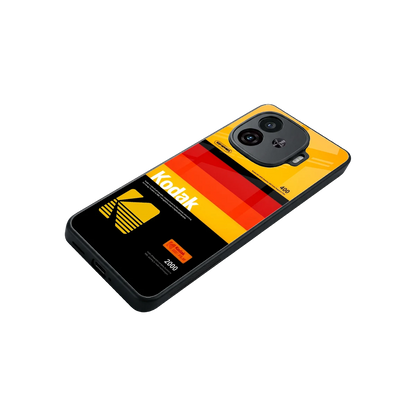Keep Happiness Yellow stylish phone case for iqoo neo 10r 5g | glossy glass and slim fit
