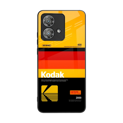 Keep Happiness Yellow back phone cover | glass case for motorola edge 40 neo 5g