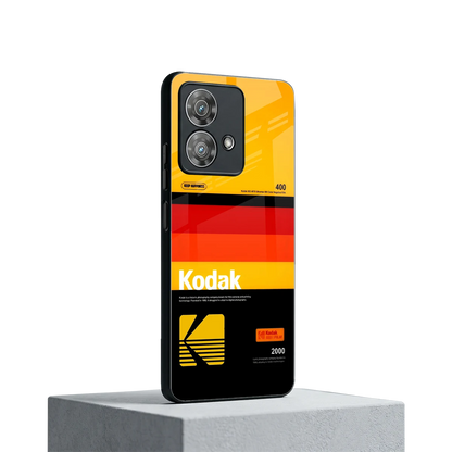 Keep Happiness Yellow motorola edge 40 neo 5g mobile cover | shockproof glass phone case