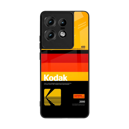 Keep Happiness Yellow back phone cover | glass case for motorola edge 50 pro