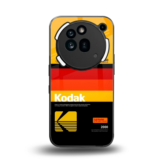 Keep Happiness Yellow back phone cover | glass case for nothing phone 3a pro