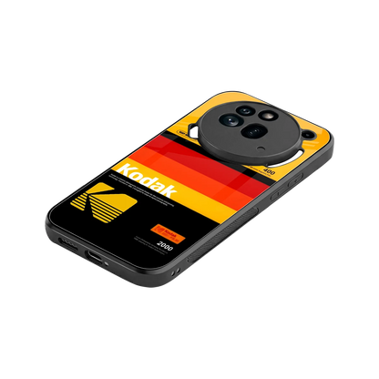 Keep Happiness Yellow stylish phone case for nothing phone 3a pro | glossy glass and slim fit