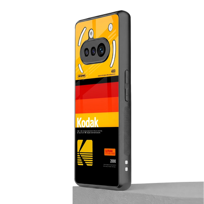Keep Happiness Yellow nothing phone 3a mobile cover | shockproof glass phone case
