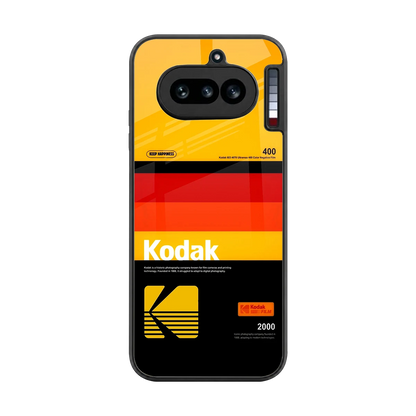 Keep Happiness Yellow back phone cover | glass case for nothing phone 4a
