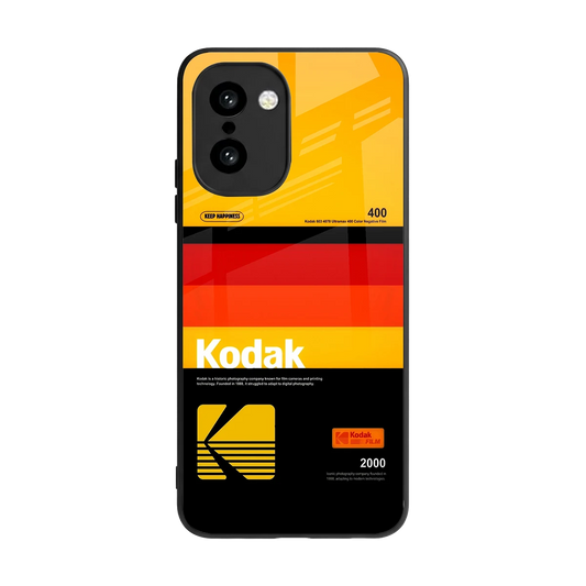 Keep Happiness Yellow back phone cover | glass case for oneplus 15r