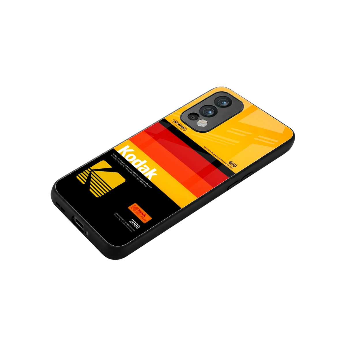 Keep Happiness Yellow stylish phone case for oneplus nord 2 | glossy glass and slim fit