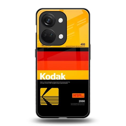 Keep Happiness Yellow back phone cover | glass case for oneplus nord 3