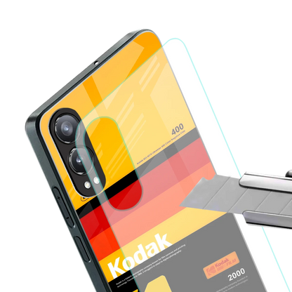 Keep Happiness Yellow stylish phone case for oneplus nord ce 4 lite | glossy glass and slim fit