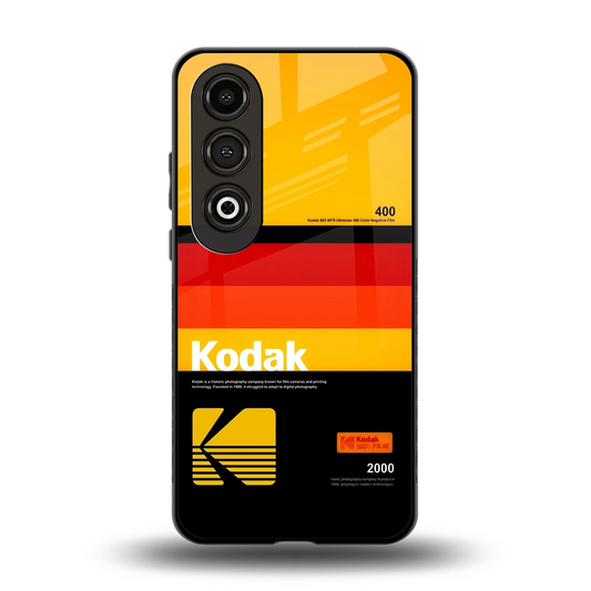 Keep Happiness Yellow back phone cover | glass case for oneplus nord ce 4