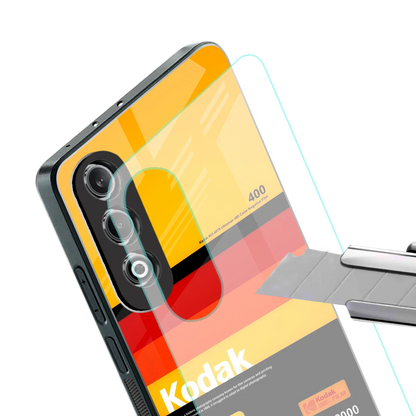 Keep Happiness Yellow stylish phone case for oneplus nord ce 4 | glossy glass and slim fit