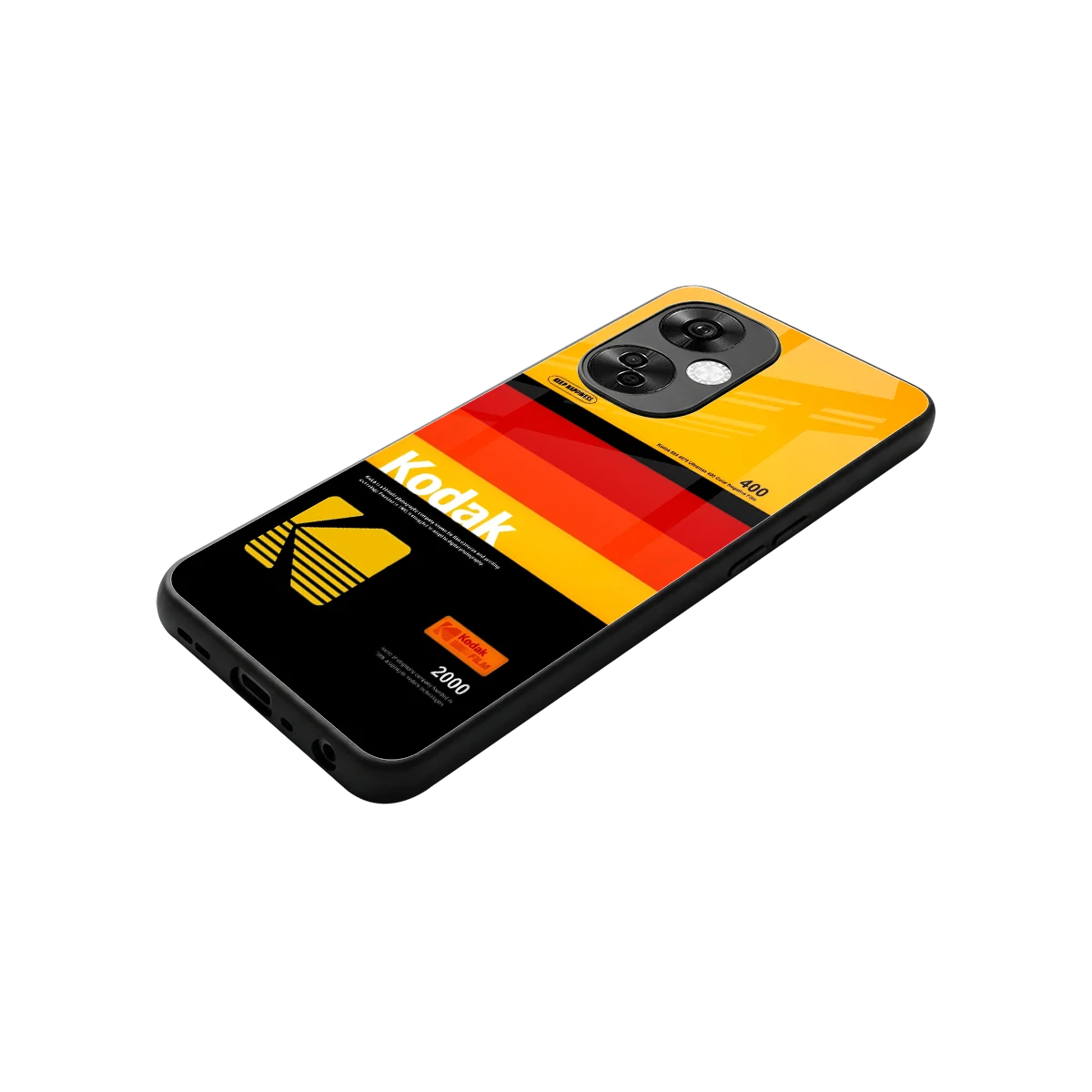Keep Happiness Yellow stylish phone case for oneplus nord ce 3 lite | glossy glass and slim fit