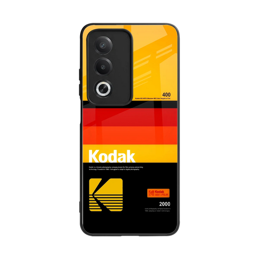 Keep Happiness Yellow back phone cover | glass case for oppo a3 pro