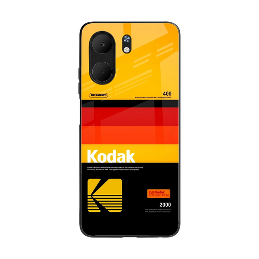 Keep Happiness Yellow back phone cover | glass case for oppo a5x 5g
