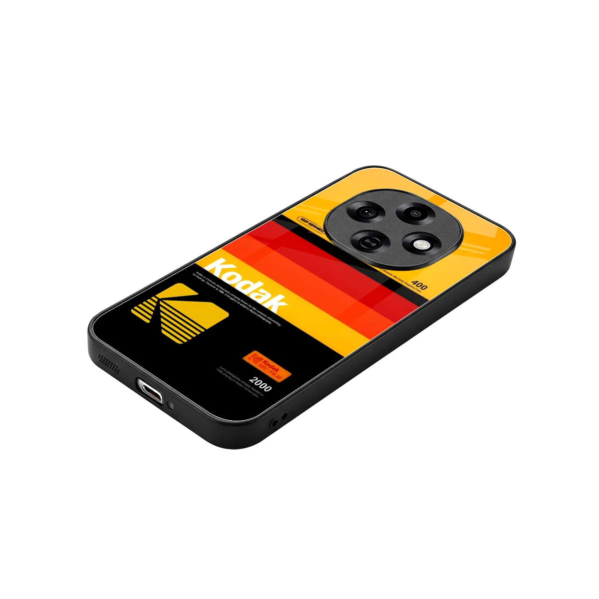 Keep Happiness Yellow stylish phone case for oppo f31 pro 5g | glossy glass and slim fit