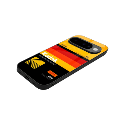 Keep Happiness Yellow stylish phone case for google pixel 10 | glossy glass and slim fit