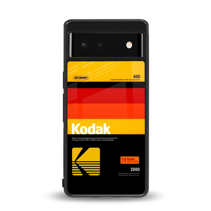 Keep Happiness Yellow back phone cover | glass case for google pixel 6a